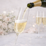 Load image into Gallery viewer, Champagne Glasses (Set of 2) ~ White Diamond
