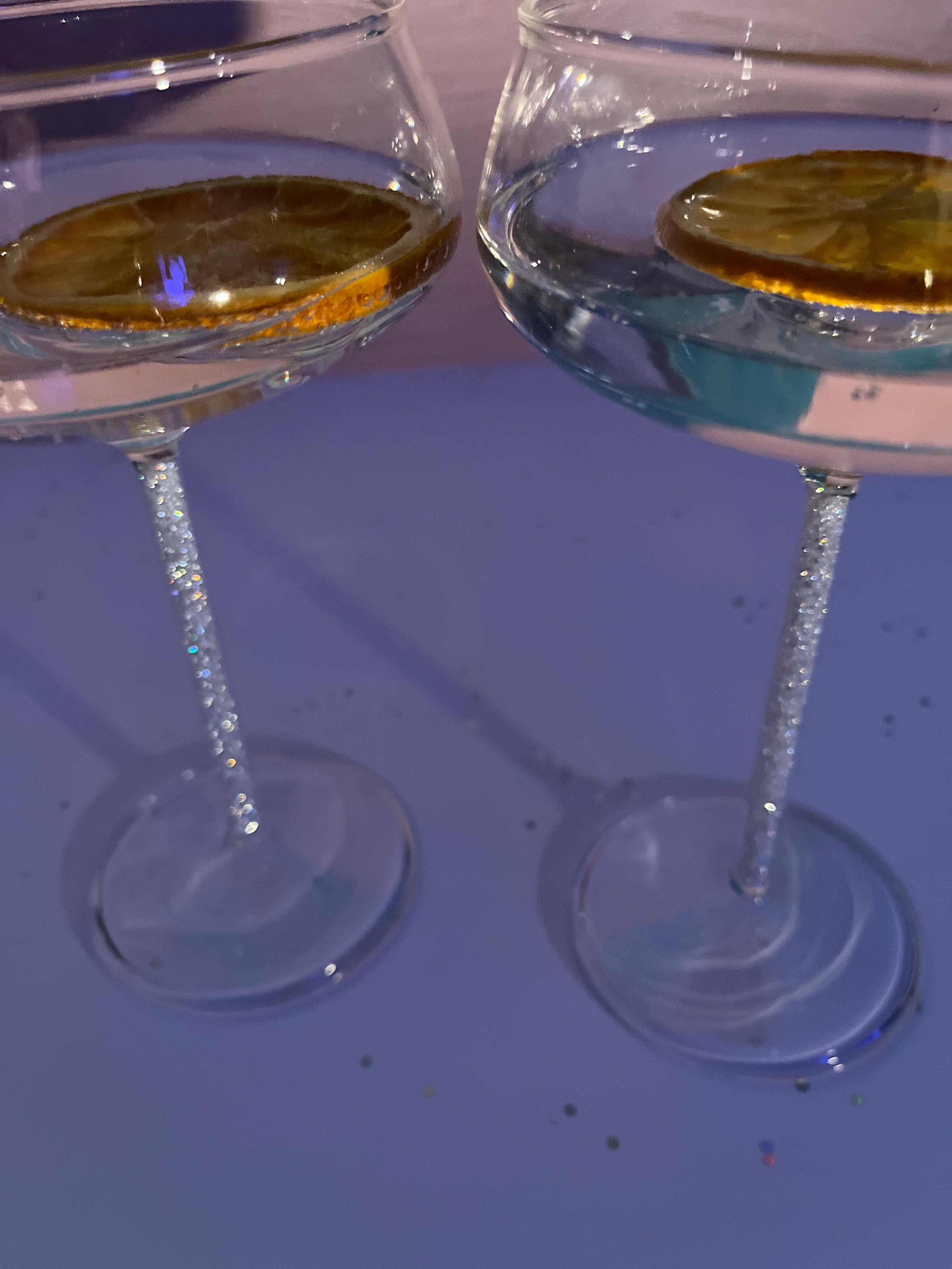 Cocktail Coupe - White Diamond (Set of 2)