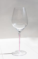 Load image into Gallery viewer, October ~ Wine Glass ~ Pink Tourmaline
