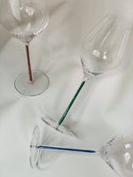 Load image into Gallery viewer, May ~ Wine Glass ~ Green Emerald
